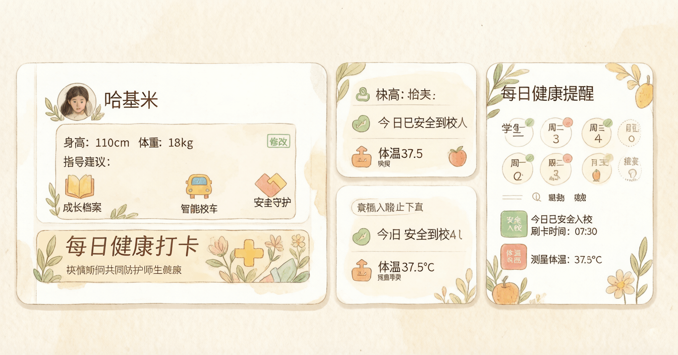 智慧家校共育 APP &mdash;&mdash; 关爱孩子健康成长的数字化桥梁